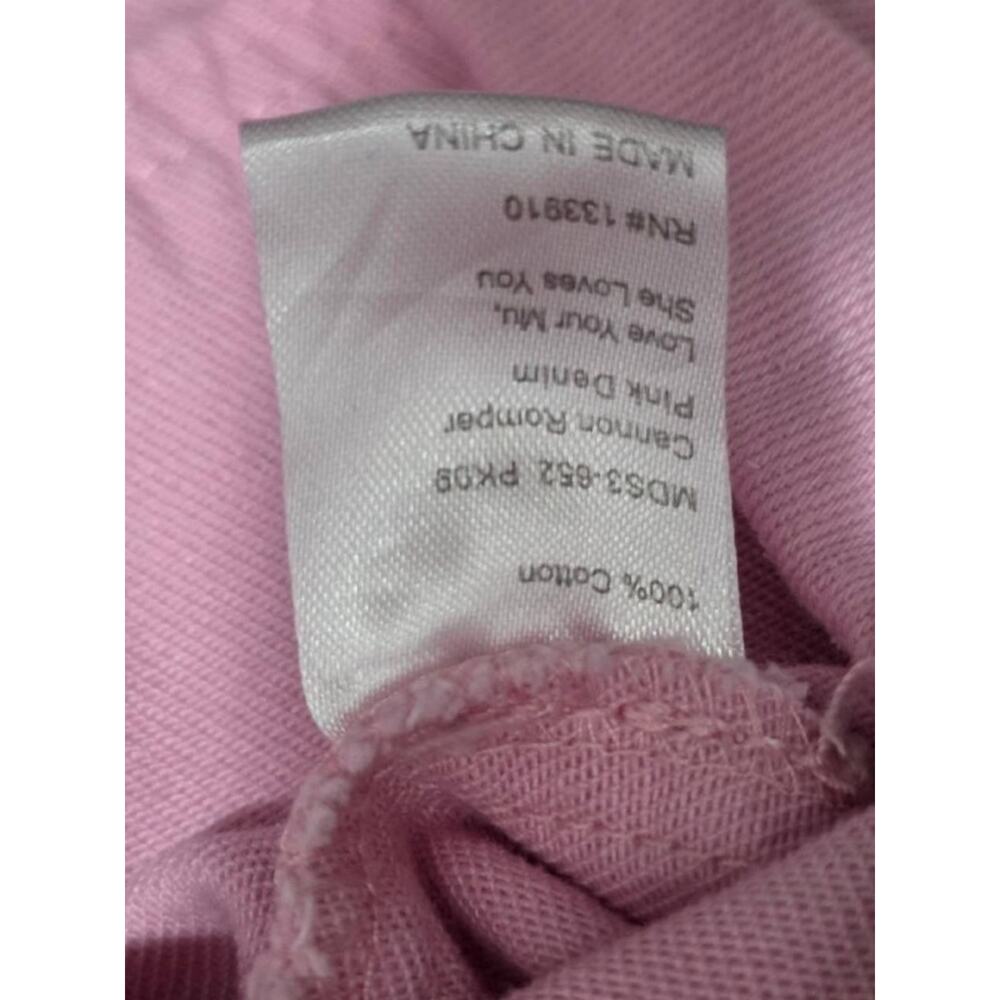 Show Me Your Mumu Y2K Preppy Cannon Romper in Pink denim XL A004666 - Picture 13 of 15